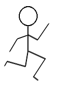 Stick Person Running Clipart   Clipart Panda   Free Clipart Images