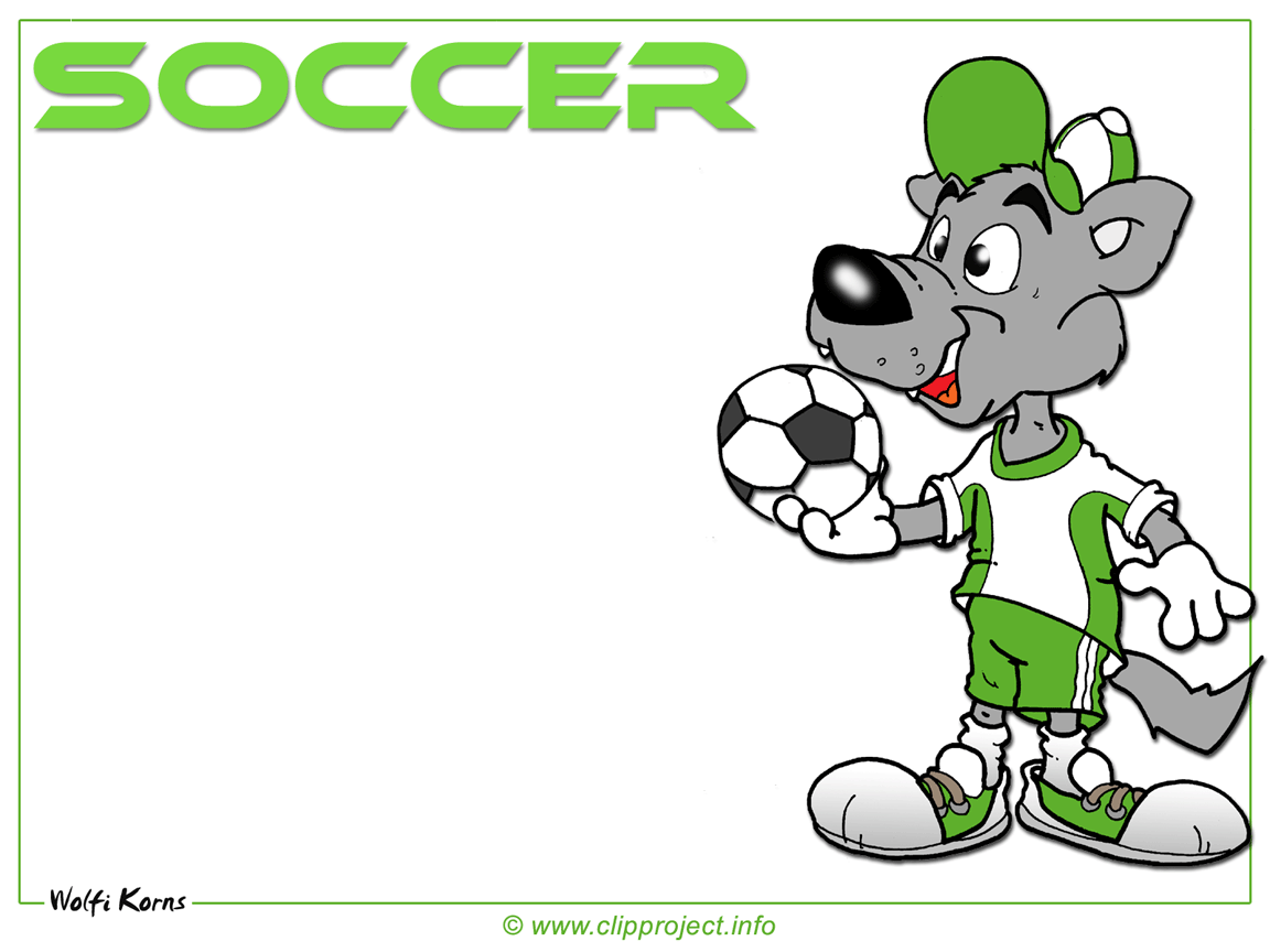 Wallpaper Soccer Cartoon Clipart 1152x864 Gif