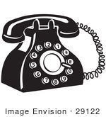 Art Of An Old Fashioned Rotary Landline Telephone By Andy Nortnik Jpg