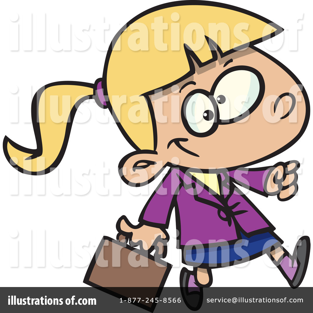 Businesswoman Clipart  433539 By Ron Leishman   Royalty Free  Rf    