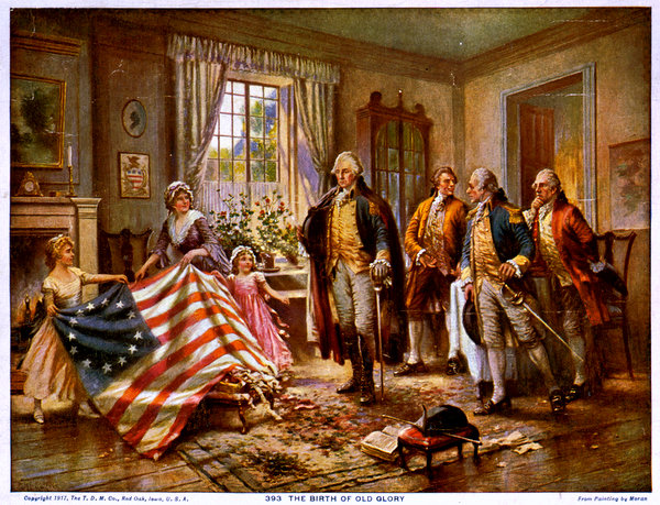 Evolution Of The American Flag   Click Americana