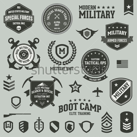 Home   Premium   Segni   Simboli   Set Di Militari E Forze Armate Logo