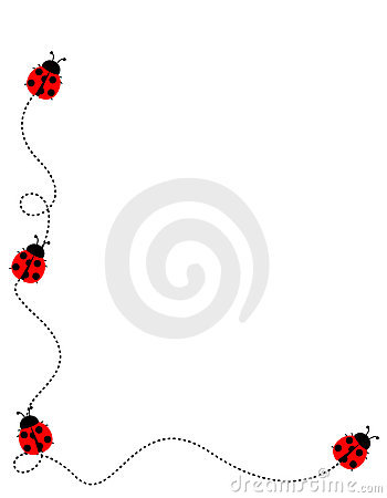 Ladybug Frame Border Royalty Free Stock Photos   Image  19296538
