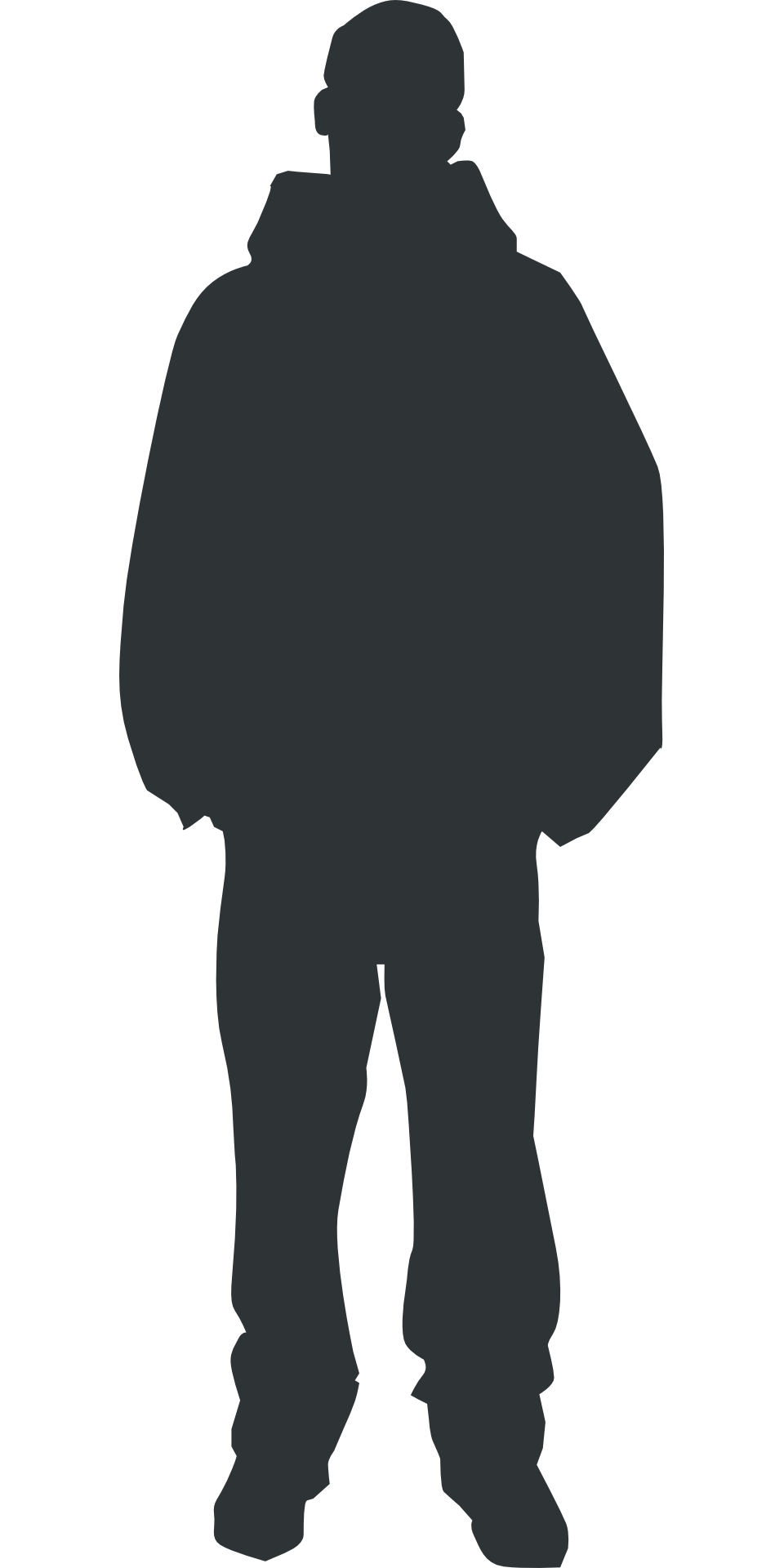 Man Outline People Silhouette Vector   Free Psdvectoricons