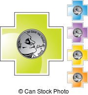 Nickel Illustrations And Clipart