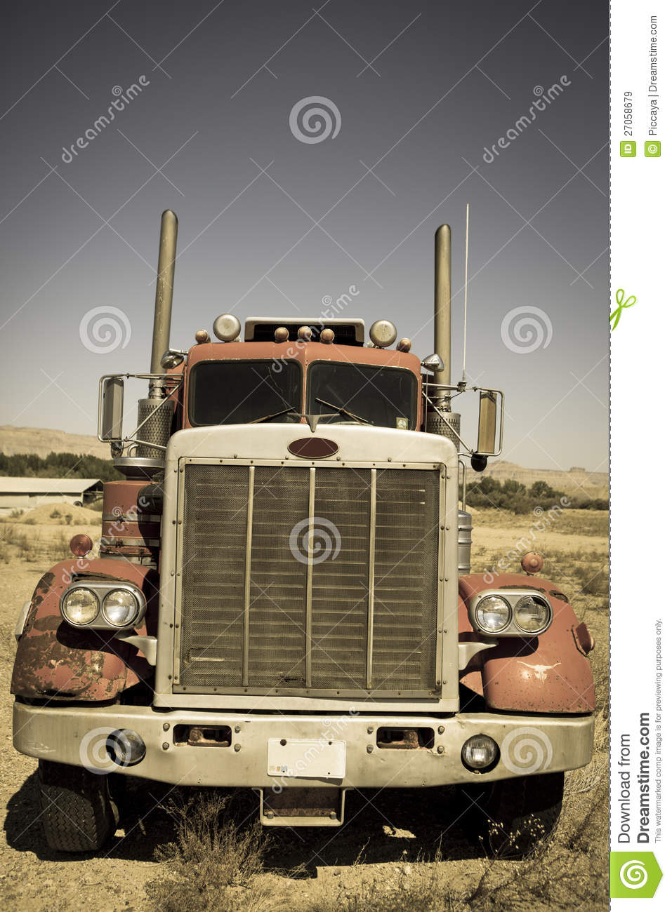 Old Rusty Truck Abandoned Royalty Free Stock Images   Image  27058679