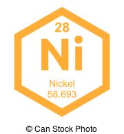 Periodic Table Nickel Element Clip Art