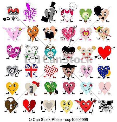 Personality Traits Clipart Heart Shaped Personality