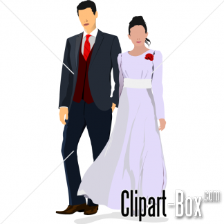 Related Married Couple Cliparts  