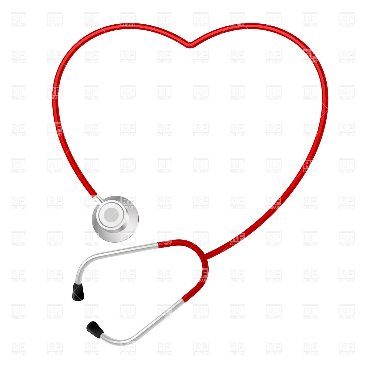 Rfclipart Comheart Shaped Stethoscope Healthcare Medical Download    