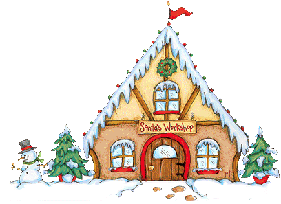 Santas Santa S Workshop Christmas Merry Snowman Emoticon Emoticons    