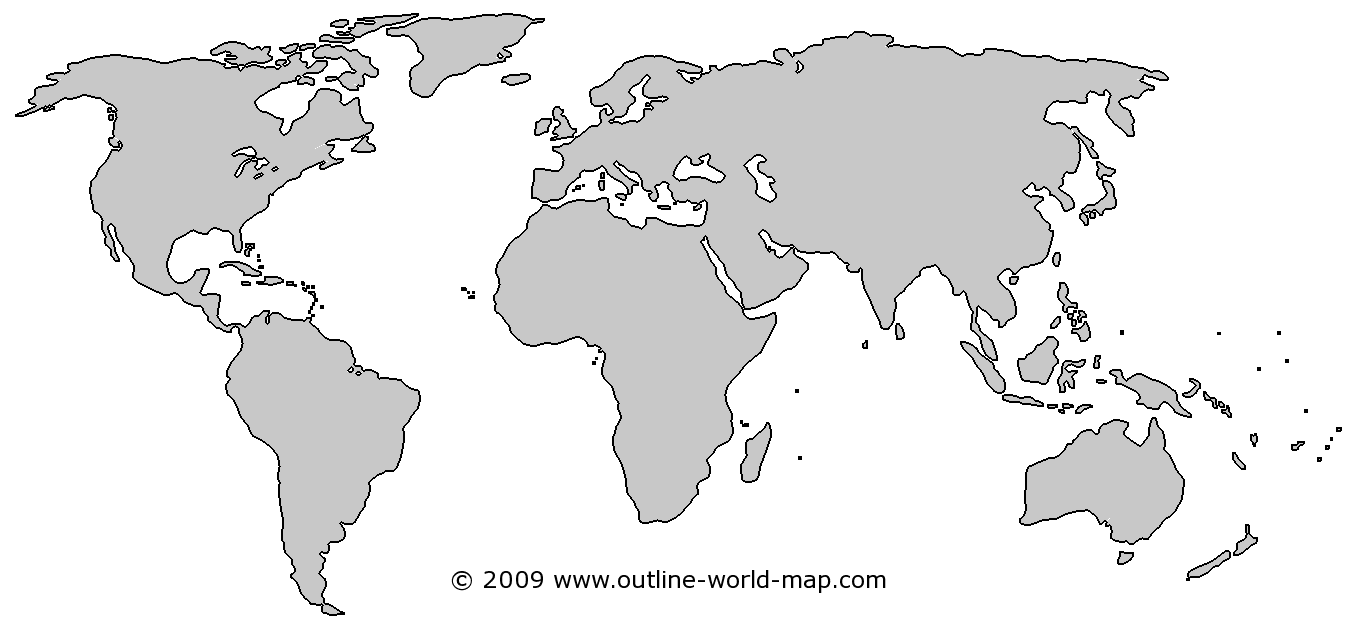 The Outline World Map Painting Tool   Outline World Map Images