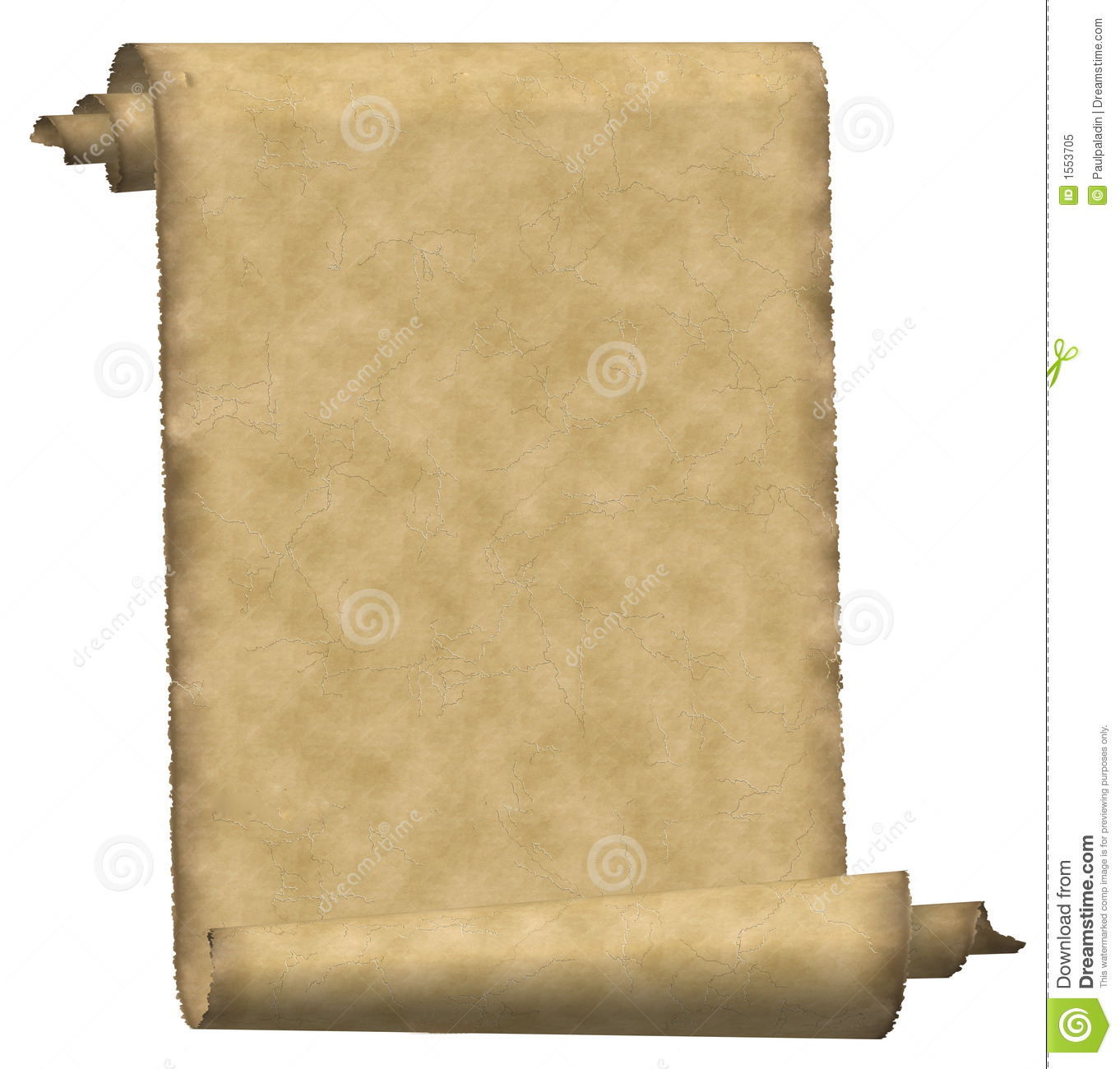 Vintage Scroll Paper Royalty Free Stock Photo   Image  1553705