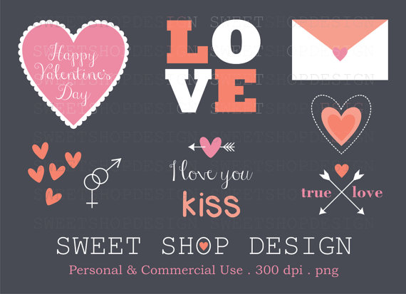 Wedding Clipart Engagement Clipart Bridal Shower Clipart Royalty