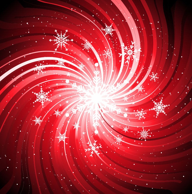 Abstract Snowflake Swirl Background Vector   Abstract Background