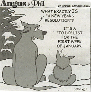 Be In The Know  New Year Resolutions 2012