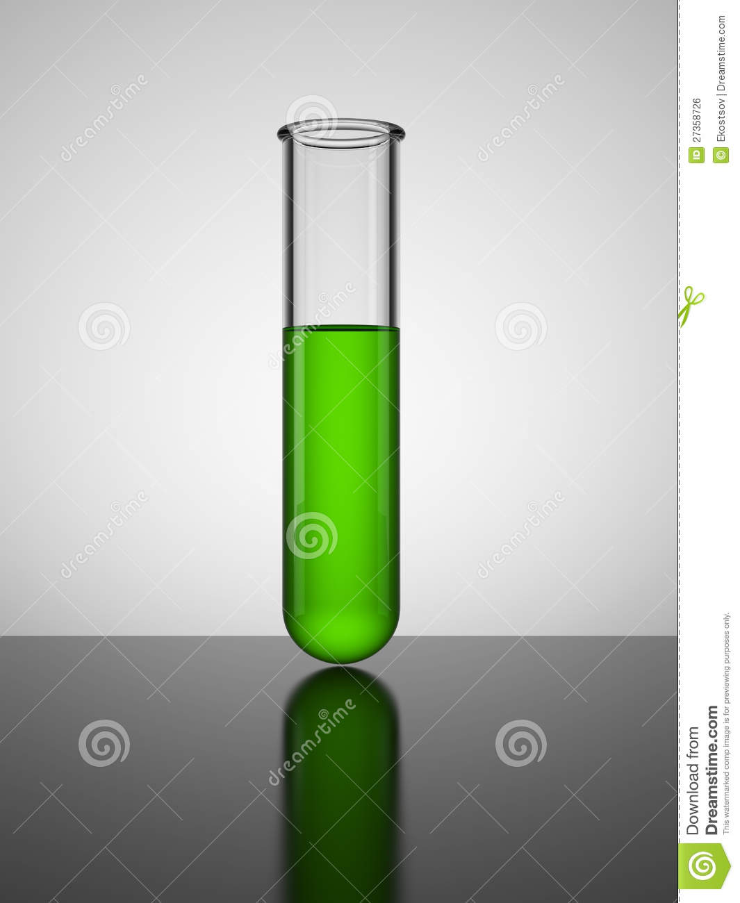 Beaker With Green Liquid  Test Tube  Royalty Free Stock Image   Image    
