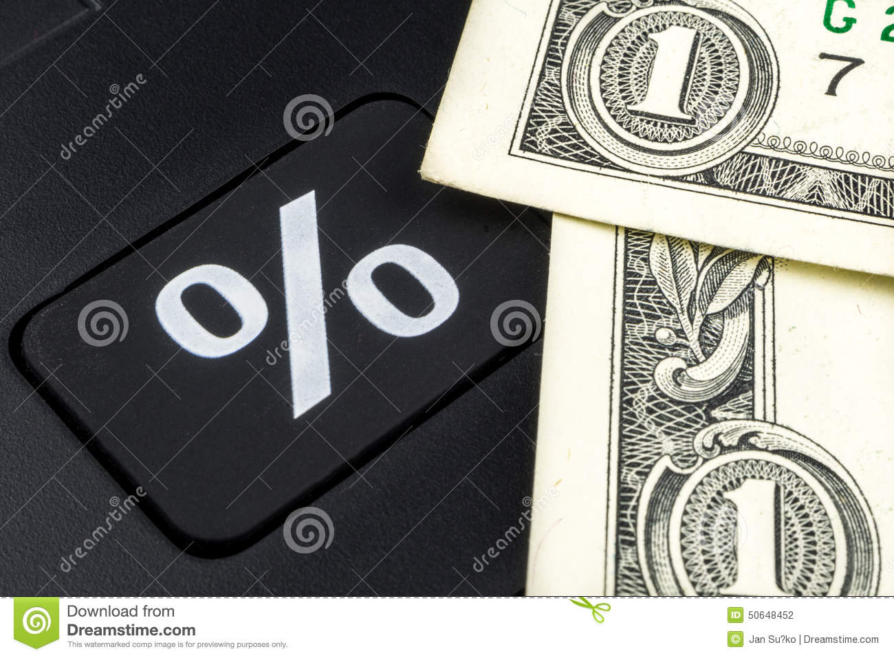 Calculating Mortgage Interest Rate Stock Photo   Image  50648452