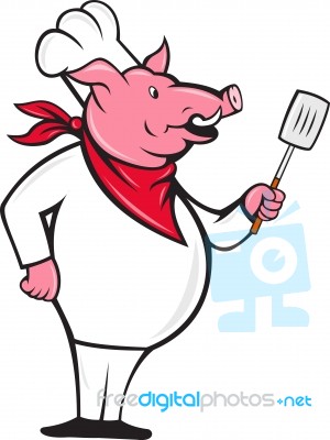 Cartoon Pig Chef Book Covers