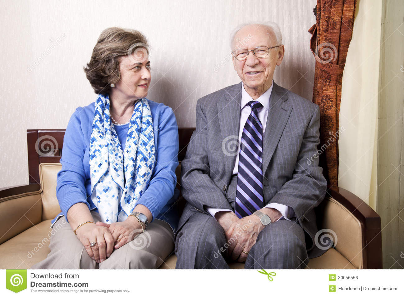 Elderly Couple Royalty Free Stock Image   Image  30056556