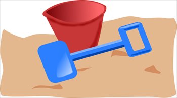 Free Beach Pail Shovel Clipart   Free Clipart Graphics Images And    