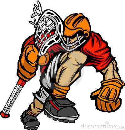 Lacrosse Player Cartoon Royalty Free Stock Images   Image  15342919