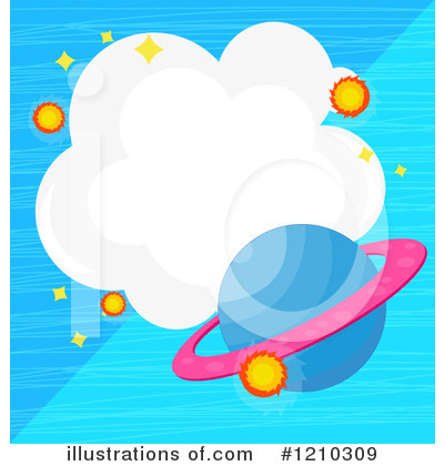 Planet Clipart  1210309 By Colematt   Royalty Free  Rf  Stock    