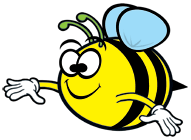 Worker Bee Clipart Free Cartoon Bee Clip Art