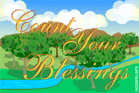 Clip Art  Count Your Blessings Graphic