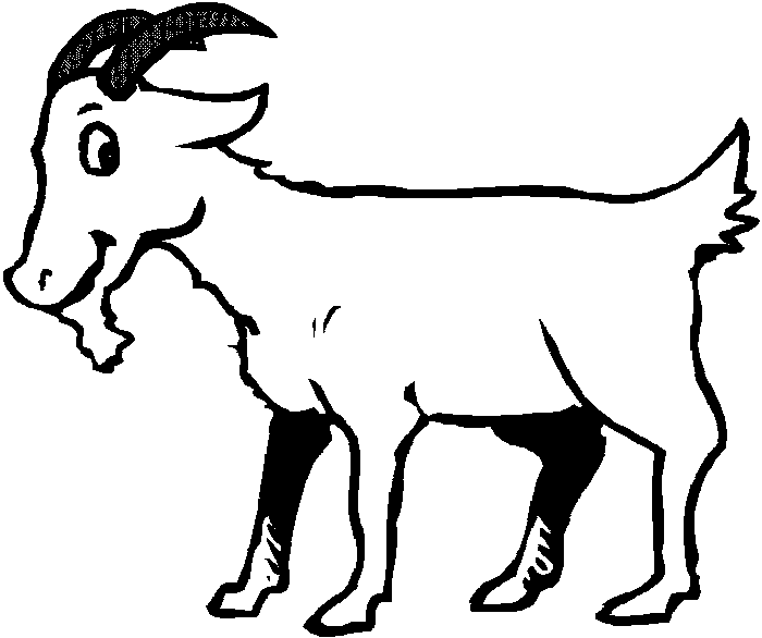 Clip Art Goat   Cliparts Co