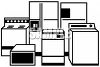 Clipart Guide   Household Appliance Clipart Clip Art Illustrations