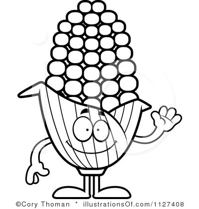 Corn Clipart Black And White   Clipart Panda   Free Clipart Images
