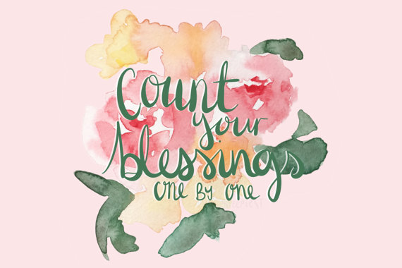 Count Your Blessings Print