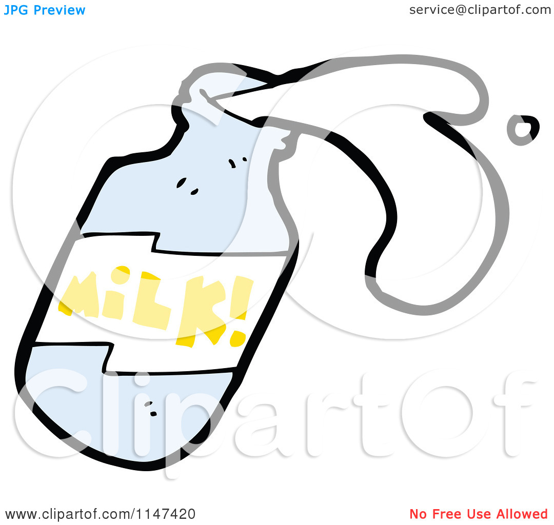 Glass Of Milk Clipart Black And White Milk Clip Art