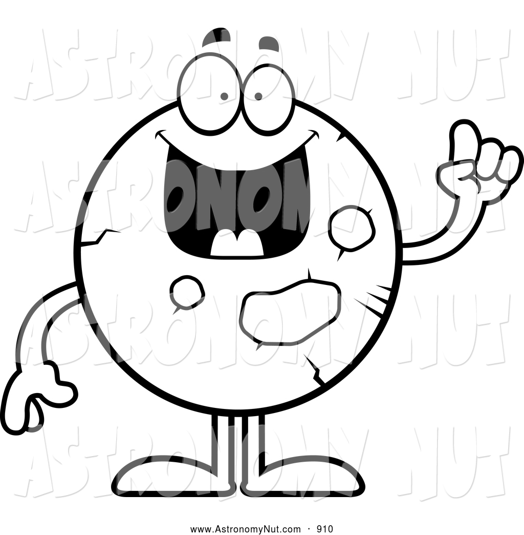 Mars Clipart Black And White Astronomy Clipart   New Stock