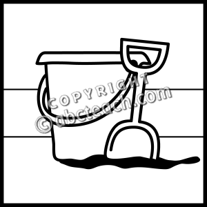Sand Bucket Clipart Black And White Sand Bucket Clipart Black And