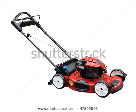 Zero Turn Lawn Mower Clipart Lawn Mower Isolated Over White