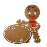 3d Character Cheerful Gingerbread Christmas Funny Decoration