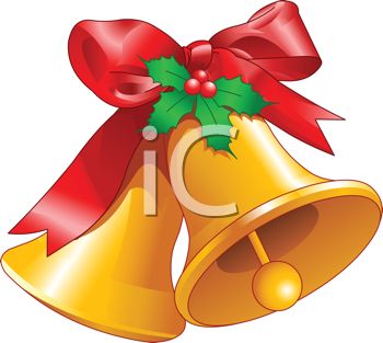 Bells For Christmas   Royalty Free Clip Art Illustration