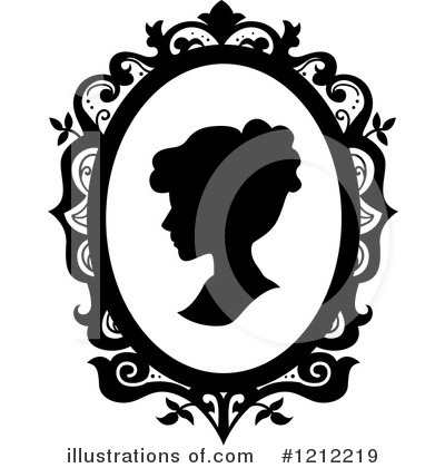 Cameo Clipart  1212219 By Bnp Design Studio   Royalty Free  Rf  Stock    