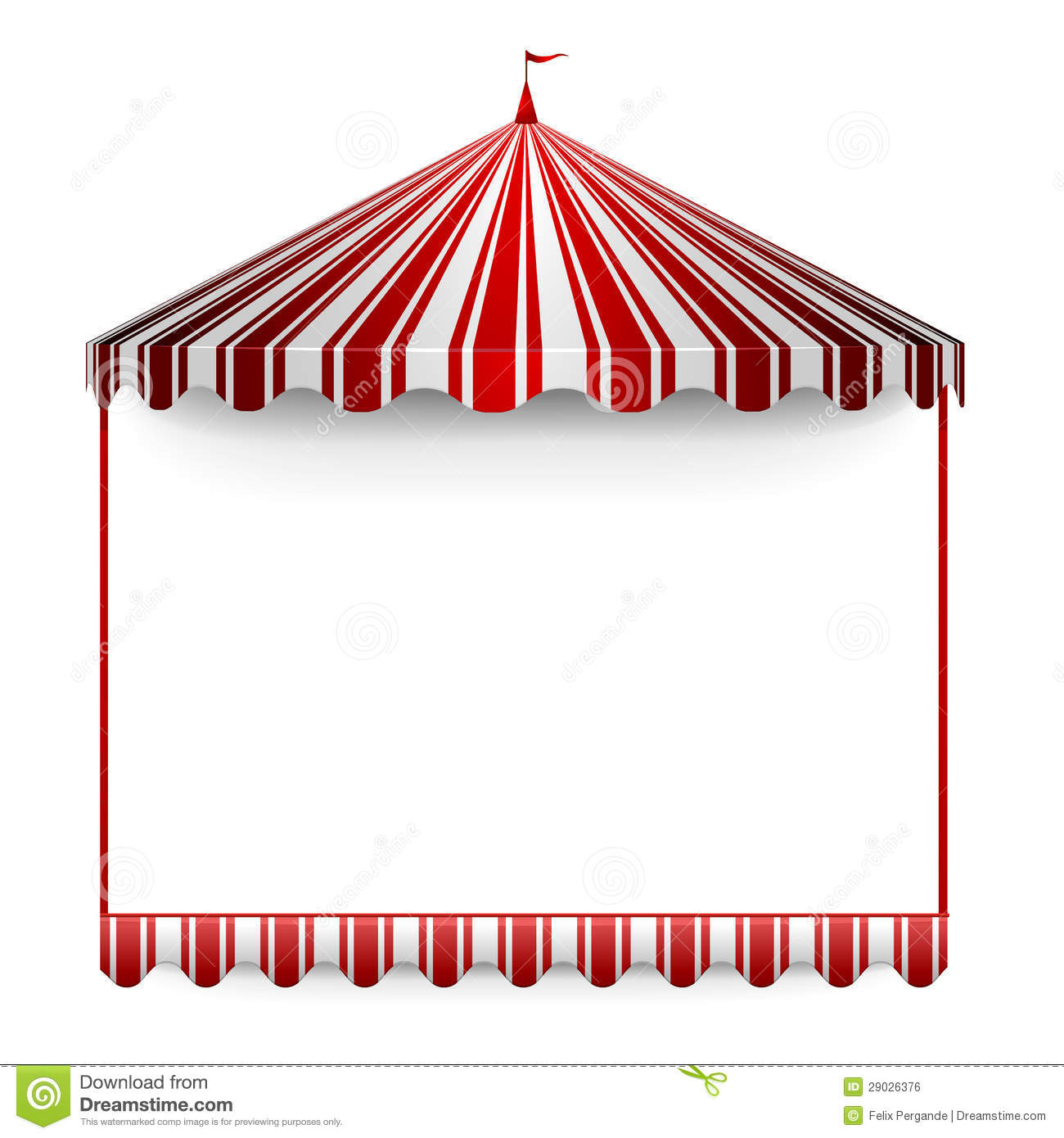 Carnival Tent Clipart Carnivals Tent Frame