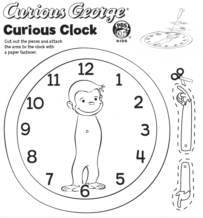 Clock Printables For Kids Du An  Ech