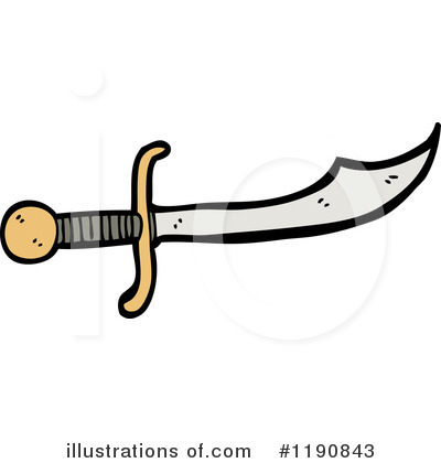 Dagger Clipart  1190843 By Lineartestpilot   Royalty Free  Rf  Stock    