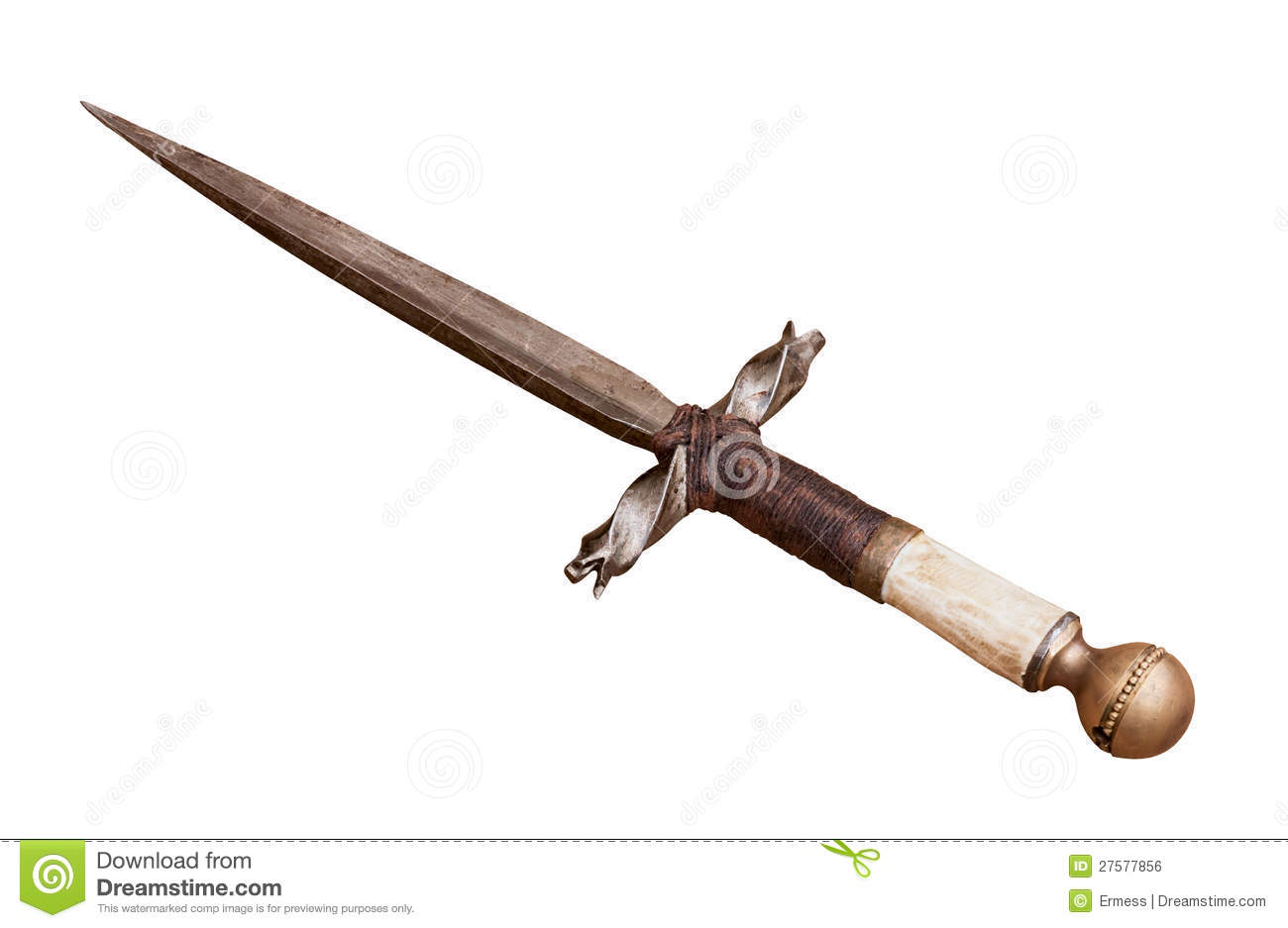Medieval Dagger Royalty Free Stock Image   Image  27577856