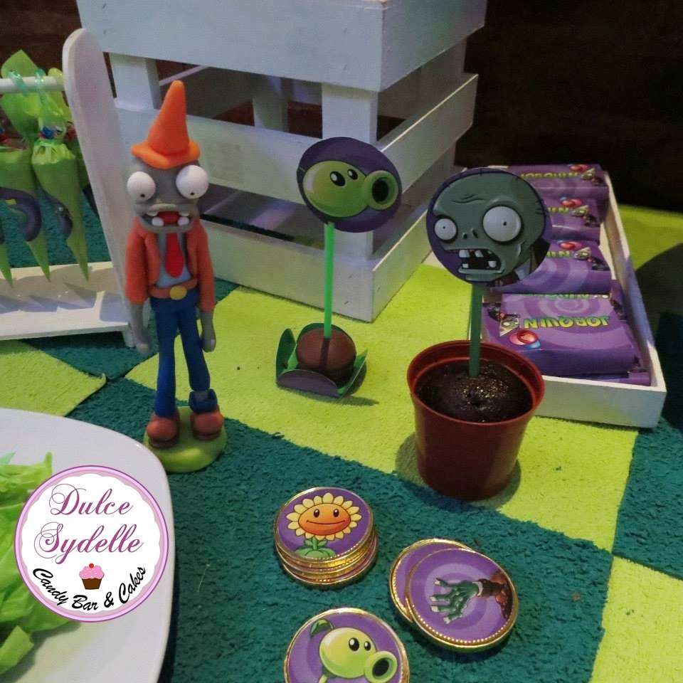 Plants Vs  Zombies Birthday Party Ideas   Photo 2 Of 14   Catch My