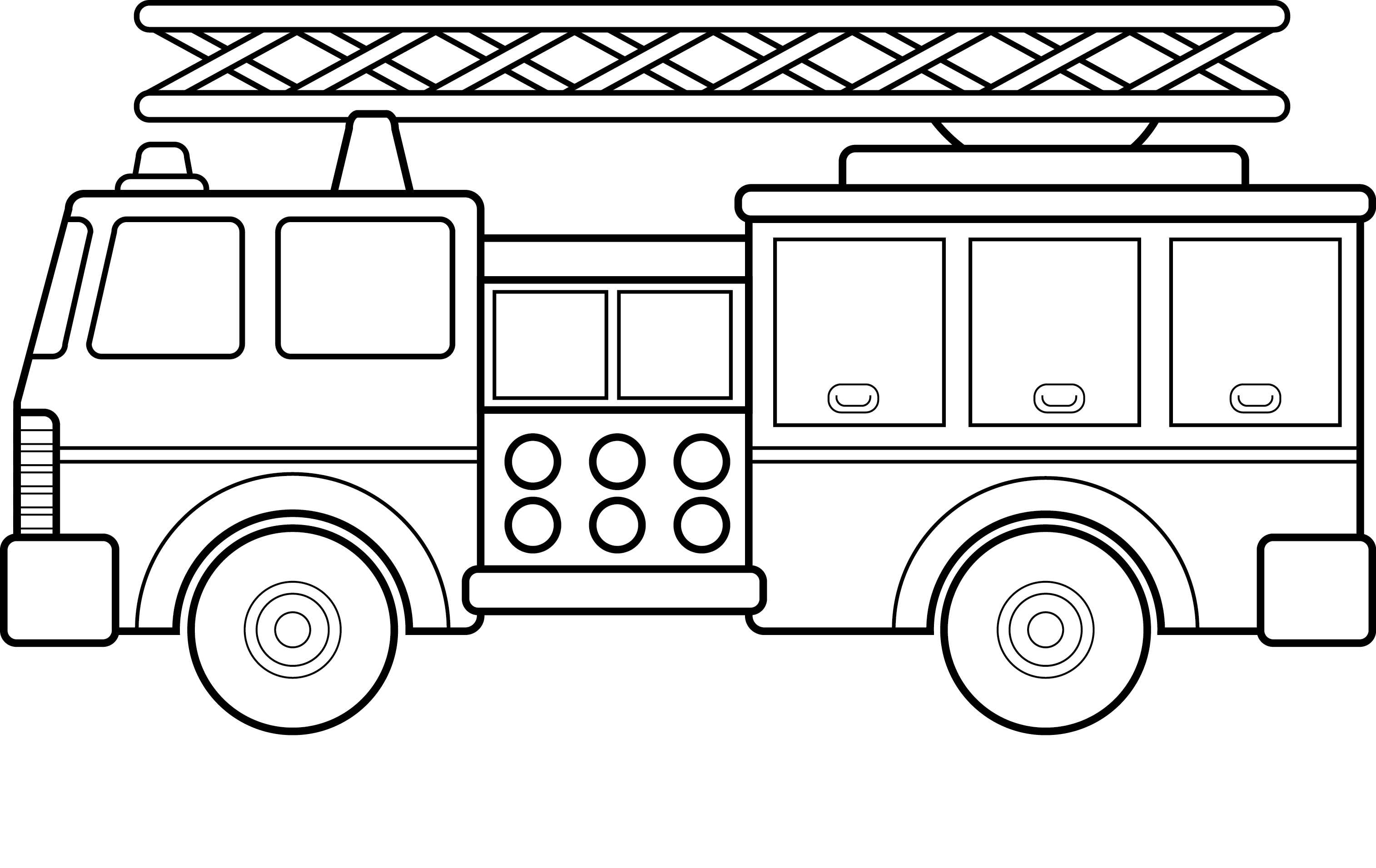 Simple Fire Truck Coloring Pagessimple Fire Truck Coloring Pages