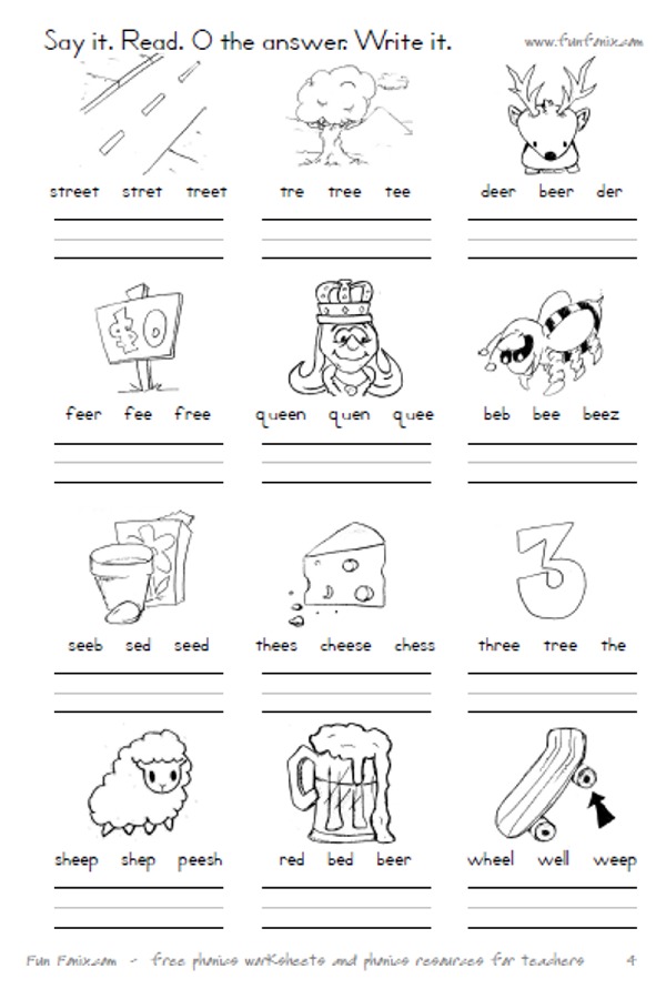 Vowel Diphthong Worksheets And Digraph Worksheets  Printable