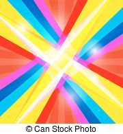 Abstract Colorful Retro Shiny Colorful Background Clip Art