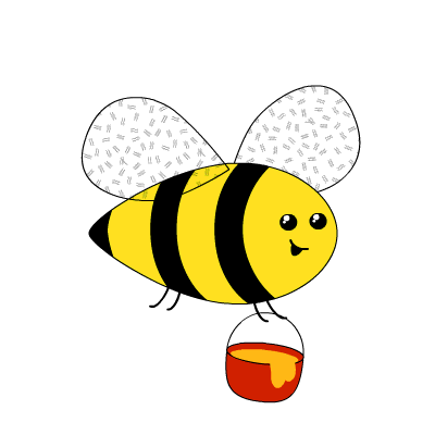 All About Bees Website  10 Free Adorable Animated Bees Including