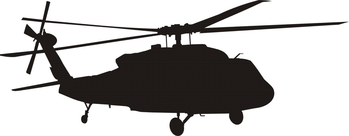 Blackhawk Helicopter Silhouette   Clipart Panda   Free Clipart Images